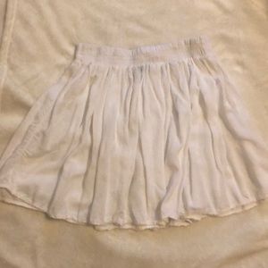White Skater Skirt | Brandy Melville
